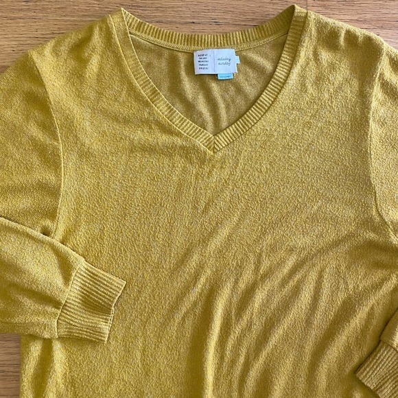 Anthropologie Saturday Sunday Hacci Brushed Fleece Coastal Grandma Career Sweat… - Picture 3 of 7